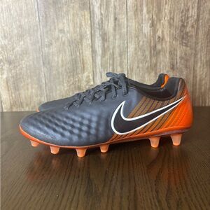 Nike Magista Obra 2 Elite AG Cement Grey Orange Size 6